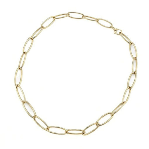 Kjede i 14k gull, 45cm/8,5 mm. Svedbom - 01-82-169-45