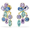 Swarovski øredobber Gema earring jackets Mixed cuts, Multicolored, Gold-tone plated - 5737450