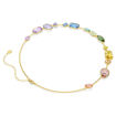 Swarovski collier Gema necklace Mixed cuts, Multicolored, Gold-tone plated - 5741584