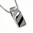 Diamantsmykke i 14 kt gull med diamanter 0,05 ct W-SI - 479005