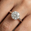 Forlovelsesring med lab grown diamant 2,0 ct River (D/E) VS1 3xExcellent i gult gull - 18007200LG-gg