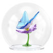 Swarovski figurer Idyllia Glass Ball Butterfly and Flower - 5721543