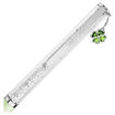 Swarovski Crystalline ballpoint pen Clover, Green, Green lacquered, Chrome plated - 5732973