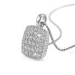 Diamantsmykke i gull med 0,32 ct W-si -BUR250165150