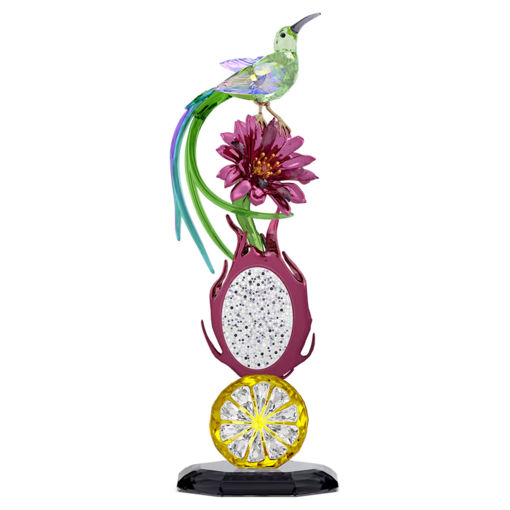 Swarovski figurer Idyllia Sugarbird and Dragon Fruit Totem - 5677289