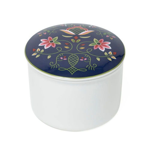 Lundeby blå stort smykkeskrin - 1063