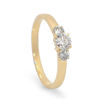 Diamantring - forlovelsesring Leda  0,80 ct - Ru-11080