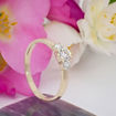 Diamantring - forlovelsesring Leda  0,80 ct - Ru-11080
