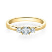 Diamantring - forlovelsesring Leda  0,80 ct - Ru-11080