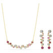 Swarovski smykkesett Constella set Mixed cuts, Multicolored, Gold-tone plated - 5722542