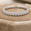 Diamantring i 18 kt gull med diam. 0,40 ct TW-SI - BJR0459