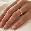 Iselin alliansering i 14 karat gult gull - 85030150