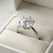 Forlovelsesring i hvitt gull med lab grown diamant 3,00ct  River (F) VS1 - LG621426846
