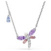 Swarovski smykke Ariana Grande x Swarovski pendant Mixed cuts, Dragonfly, Multicolored, Rhodium plated - 5737383