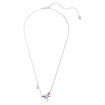 Swarovski smykke Ariana Grande x Swarovski pendant Mixed cuts, Dragonfly, Multicolored, Rhodium plated - 5737383