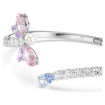 Swarovski armbånd Ariana Grande x Swarovski bangle Mixed cuts, Dragonfly, Multicolored, Rhodium plated - 5737401