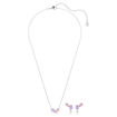 Swarovski smykkesett Ariana Grande x Swarovski set Mixed cuts, Multicolored, Rhodium plated - 5746577