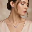 Swarovski smykkesett Ariana Grande x Swarovski set Mixed cuts, Multicolored, Rhodium plated - 5746577