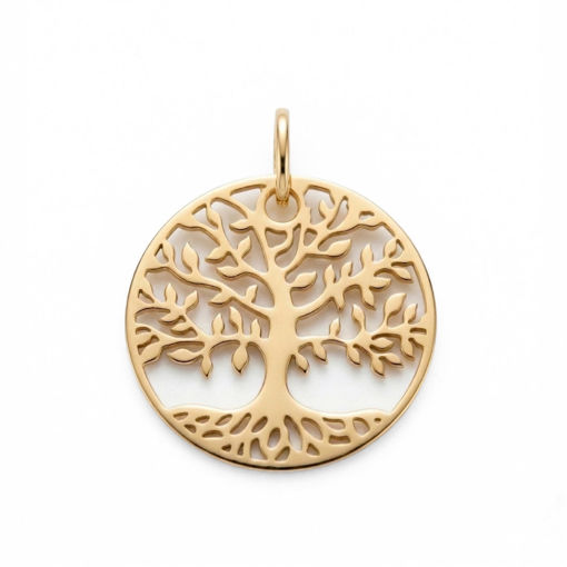 Anheng Livets tre i sølv forgylt - 14-646221