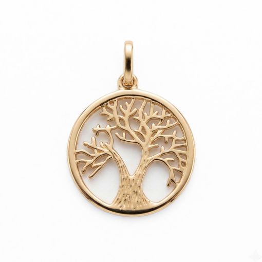 Anheng Livets tre i sølv forgylt - coc.01543.0050