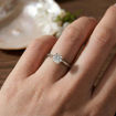 Forlovelsesring med Lab Grown diamant i 0.70 ct og River VS - LG0701807hg