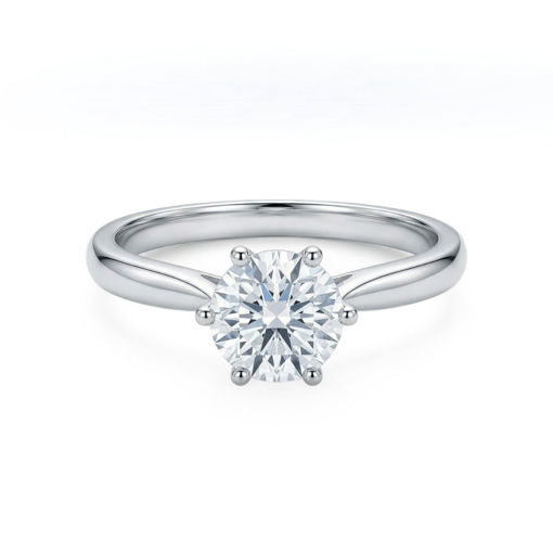 Forlovelsesring med Lab Grown diamant i 1.00 ct og River (E) - VVS2 - LG1001807hg