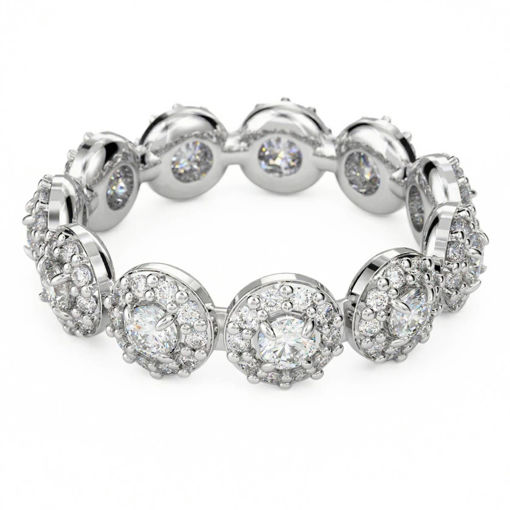 Swarovski Constella ring Pavé, White, Rhodium plated - 5636268