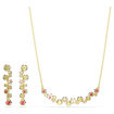 	Swarovski smykkesett Constella set Mixed cuts, Multicolored, Gold-tone plated - 5722542