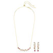 	Swarovski smykkesett Constella set Mixed cuts, Multicolored, Gold-tone plated - 5722542