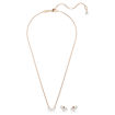 Swarovski smykkesett Mesmera set Pear cut, Octagon cut, White, Rose gold-tone plated - 5734246