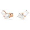 Swarovski smykkesett Mesmera set Pear cut, Octagon cut, White, Rose gold-tone plated - 5734246