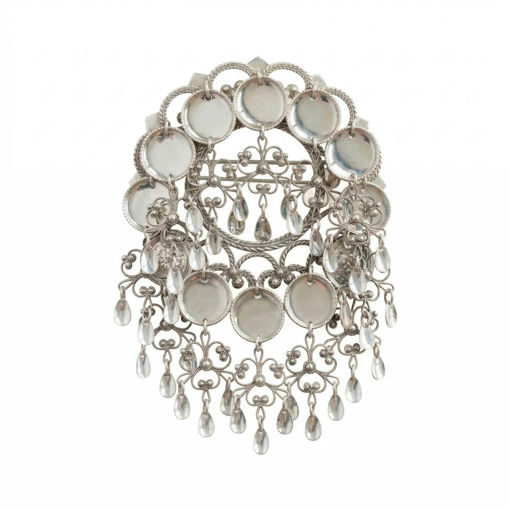 Sølje, oksidert. Graffer - 199101