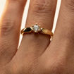 Diamantring forlovelsesring Sofia med 0,15ct W/SI - 120715g