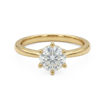 Diamantring forlovelsesring 1 ct i 14kt gull. Diona - 18001100