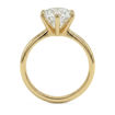 Forlovelsesring med lab grown diamant 2,0 ct River (D/E) VS1 3xExcellent i gult gull - 18007200LG-gg