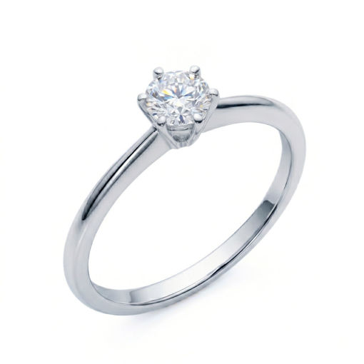 Diamantring forlovelsesring 0,50 ct i 14kt gull. Diona -18001050
