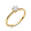 Diamantring forlovelsesring 0,50 ct i 14kt gull. Diona -18001050