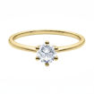 Diamantring forlovelsesring 0,50 ct i 14kt gull. Diona -18001050