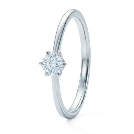 Diamantring forlovelsesring med 0,32 ct TW (G)–Si1 i 14kt gull. Diona - 18001032hv