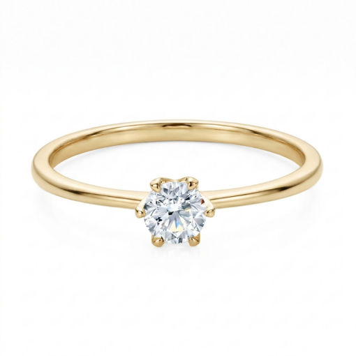 Enstens diamantring Aida med 0,25 ct i 14kt gull. TW-Si. -18016025