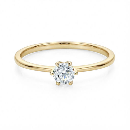 Enstens diamantring Aida med 0,30 ct i 14kt gull. TW-Si. -18016030