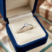 Diamantring forlovelsesring 0,30 ct i 14kt gull. Aida - 18016030