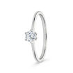 Diamantring forlovelsesring 0,30 ct TW-VS2 i 14kt hvitt gull. Aida - 180160309
