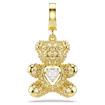 Swarovski smykke Idyllia charm Mixed cuts, Teddy, Gold tone, Gold-tone plated - 5743147