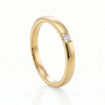 Iselin alliansering i 585 gult gull med diamant - 85010030