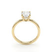Forlovelsesring med Lab Grown Cushiun Lab diamant 1 ct River(D)VS1 med 0,06ct TW-VS i hidden halo - ΗR0725100cuLG