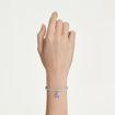 Swarovski smykke Idyllia charm Mixed cuts, Teddy, Purple, Rhodium plated - 5745610
