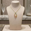 Swarovski smykke Gema pendant Mixed cuts, Multicolored, Gold-tone plated - 5741589