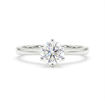 Diamantring forlovelsesring  0,50 ct i 14kt gull. Aida -18016050