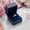 Diamantring forlovelsesring  0,50 ct i 14kt gull. Aida -18016050